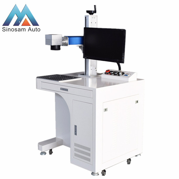 SINOSAM Sam manufacturers direct sales of 50W desktop laser violet light marking machine optical fiber laser marking machine