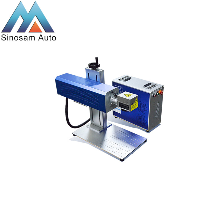 Split end pump optical fiber laser marking machine 8w source supply two-dimensional code laser marking machine jinan