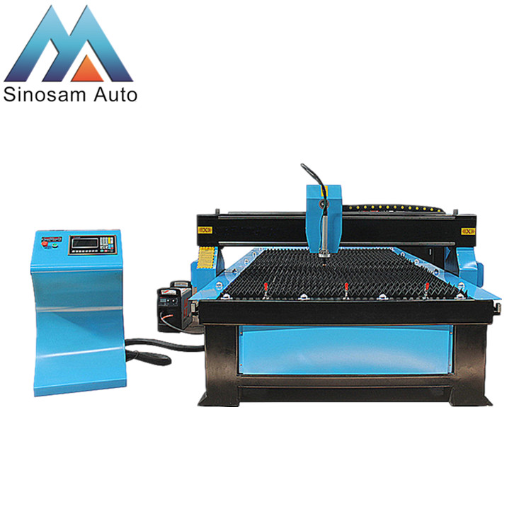 CNC plasma flame cutting machine jinan Sam desktop sc-d 1530 steel plate cutting