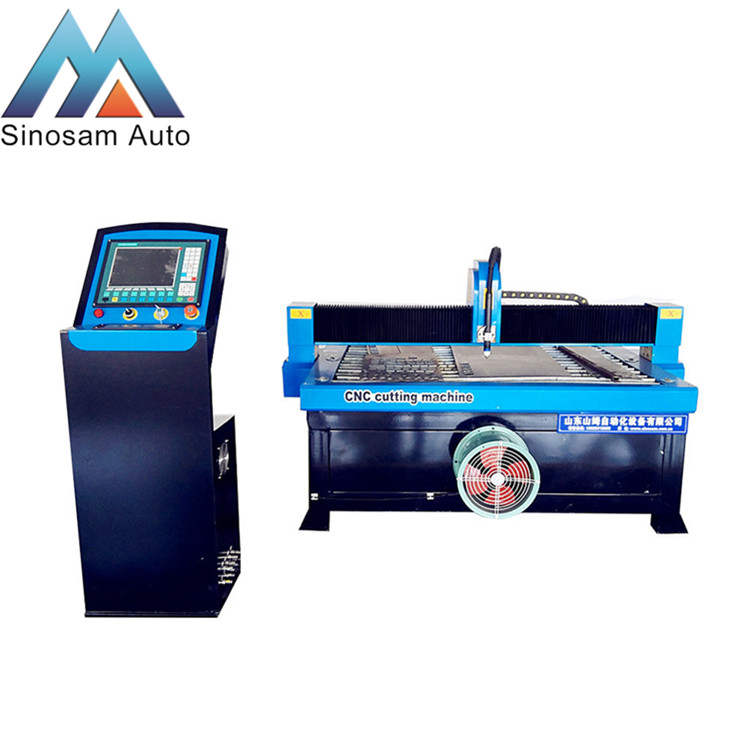 Desktop CNC plasma cutting machine/carbon steel plate flame cutting machine/hua yuan power supply Sam cutting SC-D1325